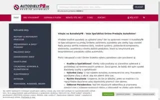 Autodielypb.sk Screenshot 2024-05-18 06:00:52