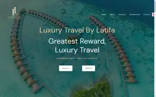 Luxurytravelbylatifa.com Screenshot 2024-04-14 10:18:39