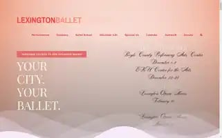Lexingtonballet.org Screenshot 2024-06-12 03:20:16
