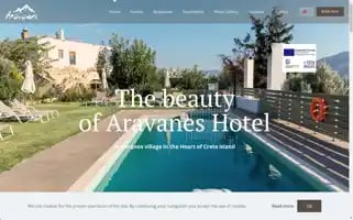 Aravaneshotel.com Screenshot 2024-04-26 11:33:54