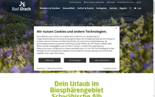 Badurach-tourismus.de Screenshot 2024-04-25 21:39:49