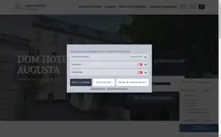 Domhotel-augusta.it Screenshot 2024-04-14 12:54:17