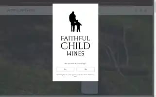 Faithfulchildwines.com Screenshot 2024-04-22 23:26:00