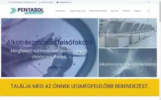 Pentasolpartscleaning.hu Screenshot 2024-06-27 05:10:15