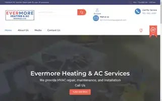 Evermorehvac.com Screenshot 2024-05-25 03:09:26