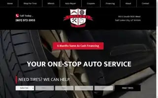 Unitedtireslc.com Screenshot 2024-05-16 22:48:30