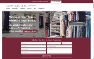 Classyclosets.com Screenshot 2024-05-09 03:16:33