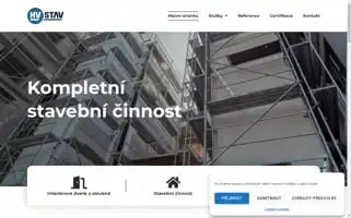 Hv-stav.cz Screenshot 2024-07-09 22:09:43