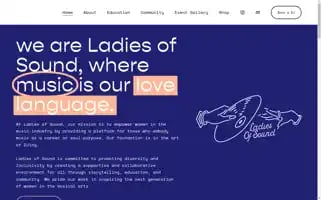 Ladiesofsound.com Screenshot 2024-07-01 10:07:14