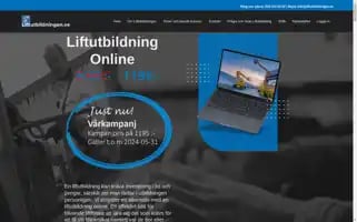 Liftutbildningen.se Screenshot 2024-05-24 07:27:30