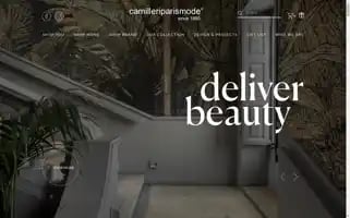 Camilleriparismode.com Screenshot 2024-06-11 13:31:16