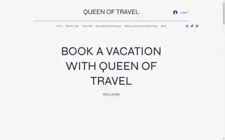 Queenoftravelkim.com Screenshot 2024-04-24 06:45:28