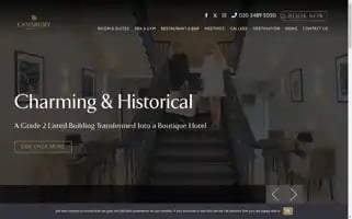 Lansburyhotel.com Screenshot 2024-04-26 11:54:30