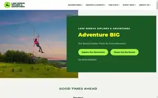 Lakegenevaadventures.com Screenshot 2024-05-12 15:58:35