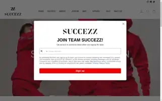 Succezzthestore.com Screenshot 2024-05-05 21:21:11