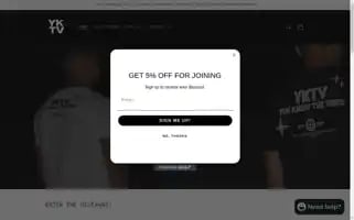 Yktvapparel.com Screenshot 2024-05-04 00:07:32