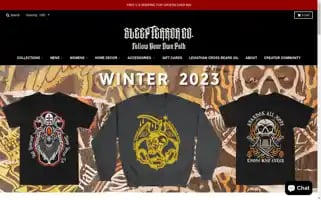 Sleepterrorclothing.com Screenshot 2024-05-04 07:26:21