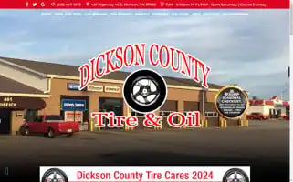 Dicksoncountytire.com Screenshot 2024-05-09 09:52:43