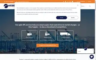 Weberlogistics.com Screenshot 2024-05-15 00:55:11