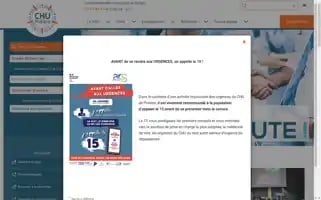 Chu-poitiers.fr Screenshot 2024-06-14 00:01:02