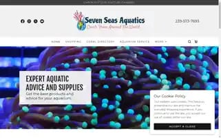 Sevenseasaquatic.com Screenshot 2024-05-16 16:47:14