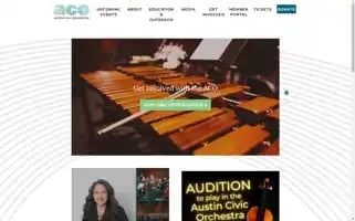 Austincivicorchestra.org Screenshot 2024-06-30 13:58:04