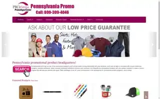 Pennsylvaniapromoproducts.com Screenshot 2024-05-13 08:45:49