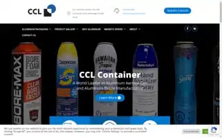 Cclcontainer.com Screenshot 2024-07-03 22:58:28