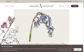 Hannahlongmuir.co.uk Screenshot 2024-07-05 08:52:26