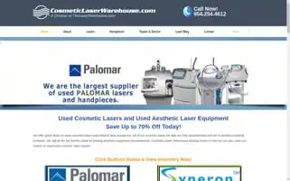Cosmeticlaserwarehouse.com Screenshot 2024-06-12 13:39:40