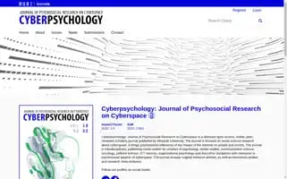Cyberpsychology.eu Screenshot 2024-05-09 08:05:00