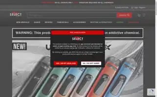 Selectvape.com Screenshot 2024-06-11 14:10:21