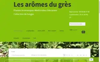 Les-aromes-du-gres.com Screenshot 2024-05-21 12:41:28