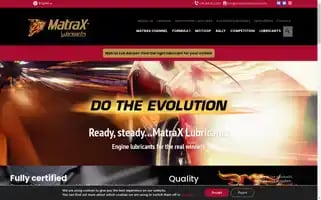 Matraxlubricants.com Screenshot 2024-06-27 22:12:08