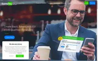 Signinghub.com Screenshot 2024-06-18 17:23:01