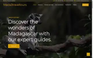 Mada3traveltours.pro Screenshot 2024-04-15 08:18:11