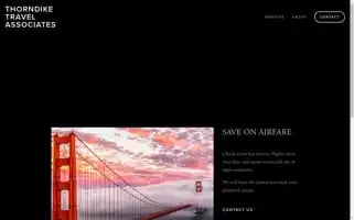 Thorndiketravel.com Screenshot 2024-04-17 11:28:32
