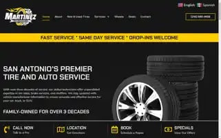 Martineztire.com Screenshot 2024-05-16 07:04:33