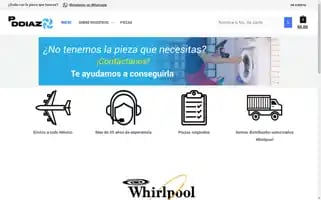 Partesdomesticasdiaz.com Screenshot 2024-05-21 16:50:23