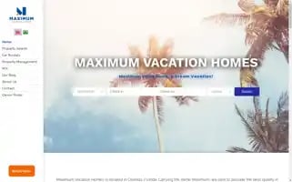 Maximumvacationhomes.com Screenshot 2024-04-23 20:06:03