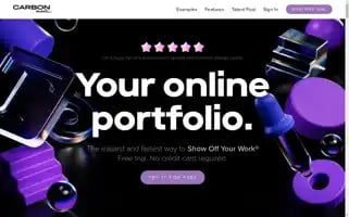 Carbonmade.com Screenshot 2024-05-09 00:01:40