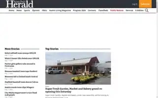 Austindailyherald.com Screenshot 2024-05-08 15:20:39