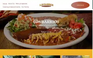 Losbarriosrestaurant.com Screenshot 2024-06-14 02:35:55