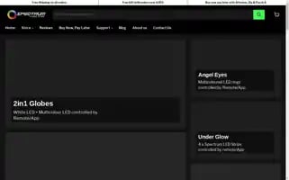 Spectrumangeleyes.com Screenshot 2024-05-04 10:51:46
