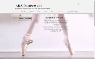 Akadancewear.com.au Screenshot 2024-05-15 10:48:19