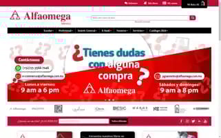 Alfaomegaeditor.com.mx Screenshot 2024-07-09 21:13:15