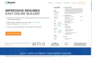 Resumebuild.com Screenshot 2024-05-13 16:46:17