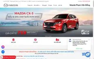 Mazdaphamvandong.com Screenshot 2024-06-25 13:27:13