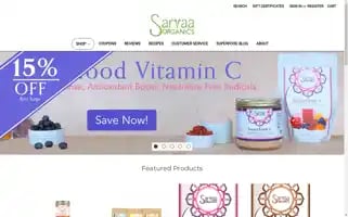 Sarvaasuperfood.com Screenshot 2024-05-13 19:47:36