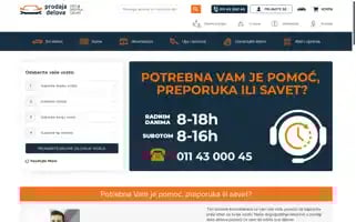 Prodajadelova.rs Screenshot 2024-07-09 07:07:49